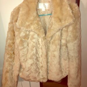 Faux fur jacket from target